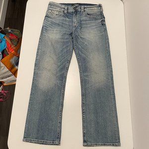 Silver Jeans Co Gordie Size 32 x 32 Medium Wash Straight Leg